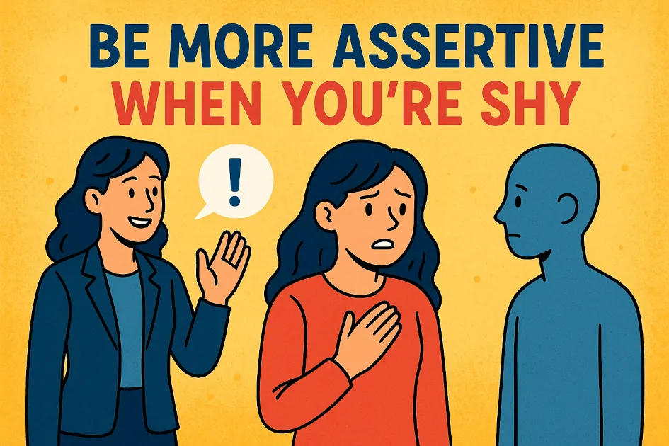 Be More Assertive When You're Shy